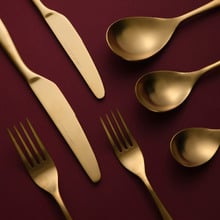 56 Piece Nouveau Stainless Steel Cutlery Set